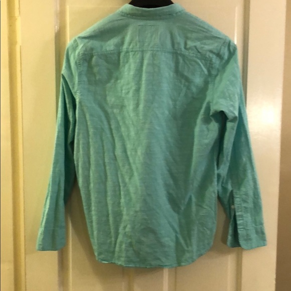 Hollister slim fit large men’s green button up - Picture 4 of 4